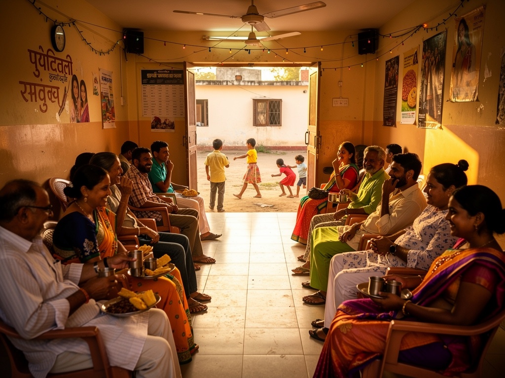 Community gathering in Dombivli